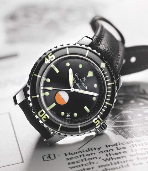 这款早期潜水手表是为军事蛙人制造的
