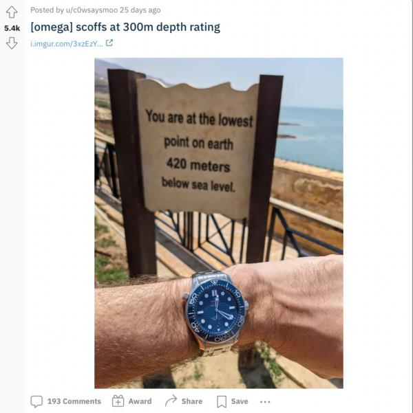 Reddit:最适合手表迷的版块